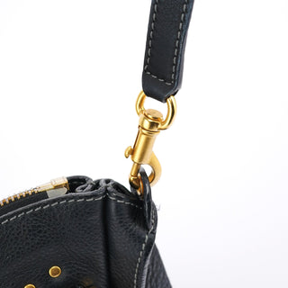 Chloe Black Leather Marcie 2-Way Bag