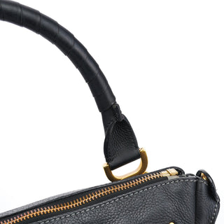 Chloe Black Leather Marcie 2-Way Bag