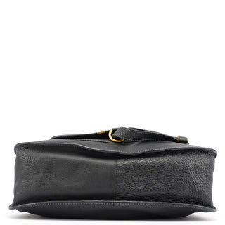 Chloe Black Leather Marcie 2-Way Bag