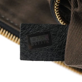 Chloe Black Leather Marcie 2-Way Bag