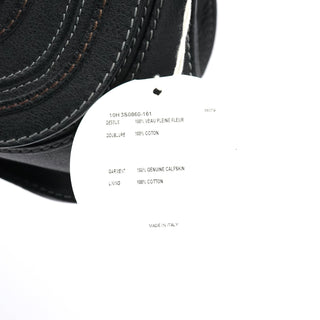 Chloe Black Leather Marcie 2-Way Bag