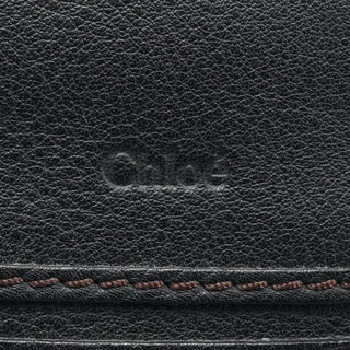 Chloe Black Leather Marcie 2-Way Bag