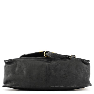 Chloe Black Leather Marcie 2-Way Bag