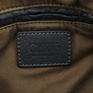 Chloe Black Leather Marcie 2-Way Bag
