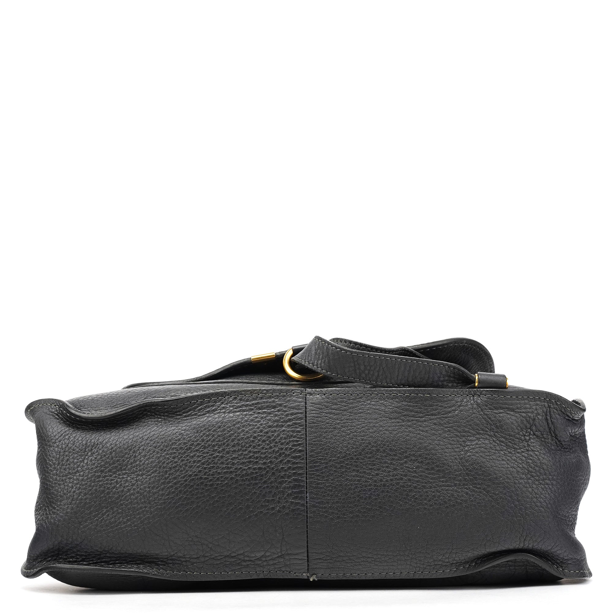 Chloé Marcie 2-Way Tasche aus schwarzem Leder