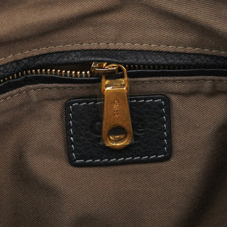 Chloe Black Leather Marcie 2-Way Bag