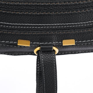 Chloe Black Leather Marcie 2-Way Bag