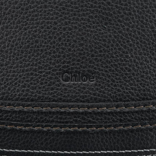 Chloe Black Leather Marcie 2-Way Bag