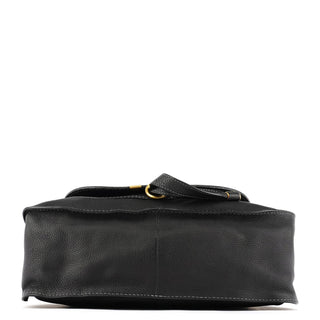 Chloe Black Leather Marcie 2-Way Bag