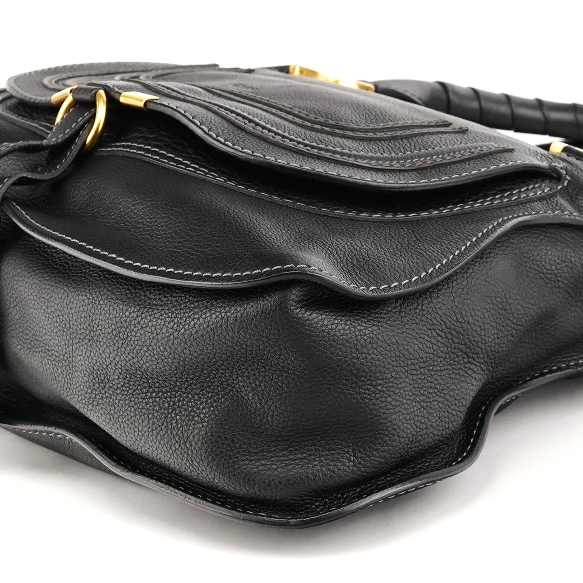 Chloé Borsa Marcie in pelle nera