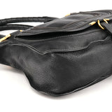 Chloé Black Leather Marcie 2-Way Bag