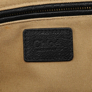 Chloé Black Leather Marcie 2-Way Bag