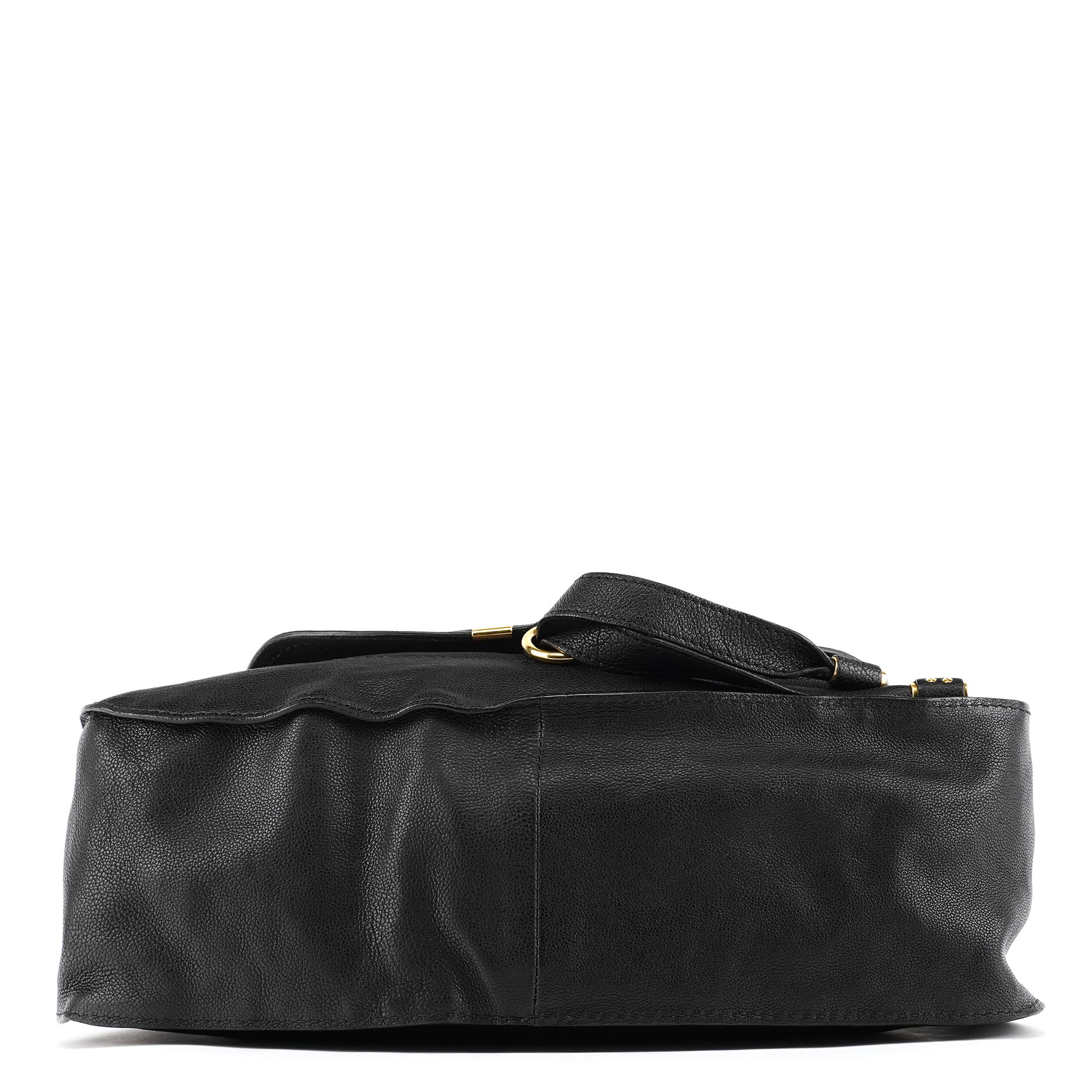 Chloé Black Leather Marcie 2-Way Bag
