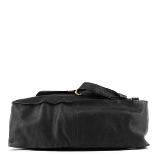 Chloé Black Leather Marcie 2-Way Bag