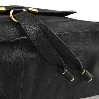 Chloé Black Leather Marcie 2-Way Bag