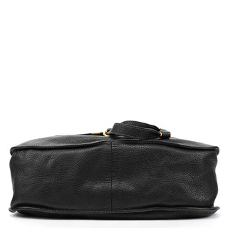 Chloé Black Leather Marcie 2-Way Bag