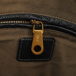 Chloé Black Leather Marcie 2-Way Bag
