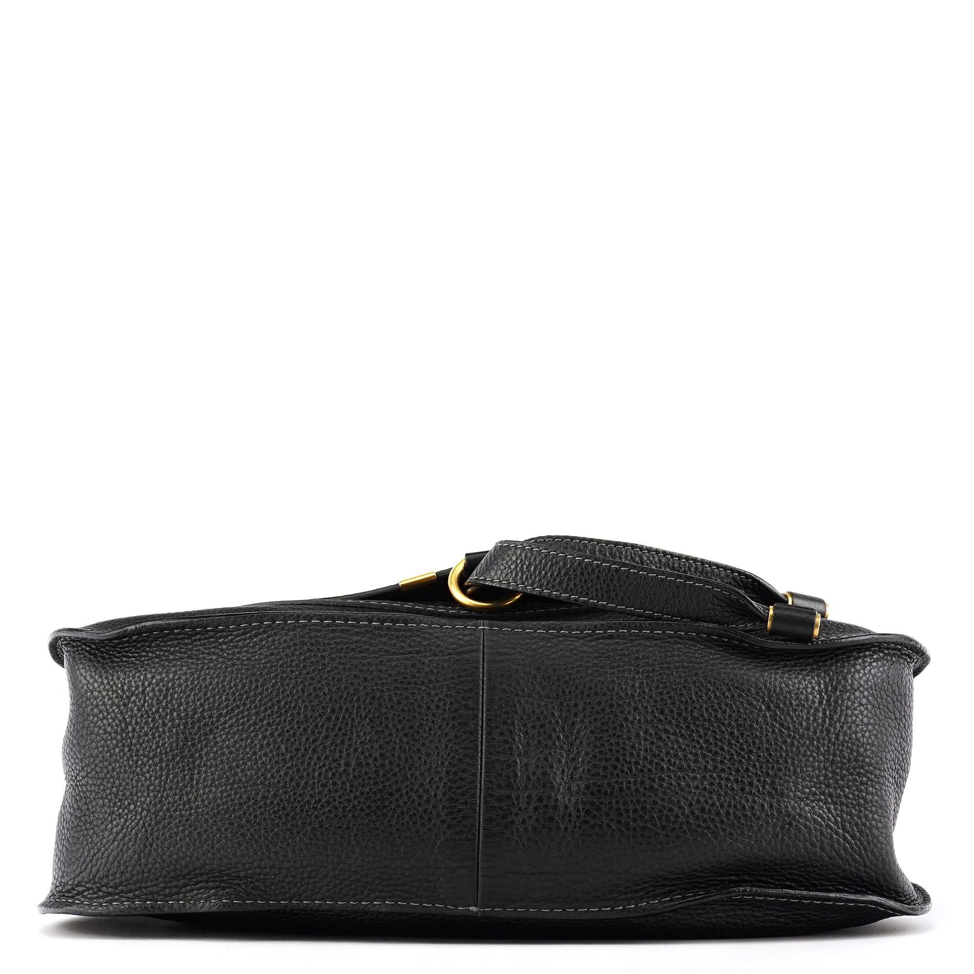 Chloé Black Leather Marcie 2-Way Bag