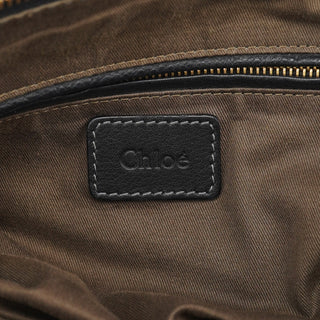 Chloé Black Leather Marcie 2-Way Shoulder Bag