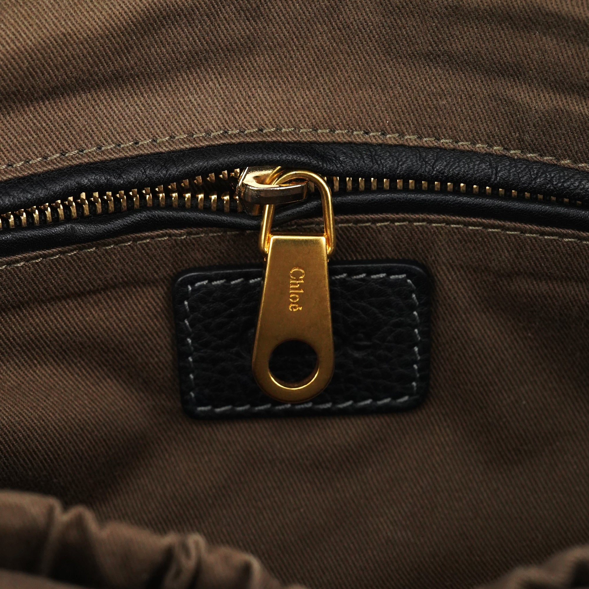 Chloé Borsa a spalla Marcie in pelle nera