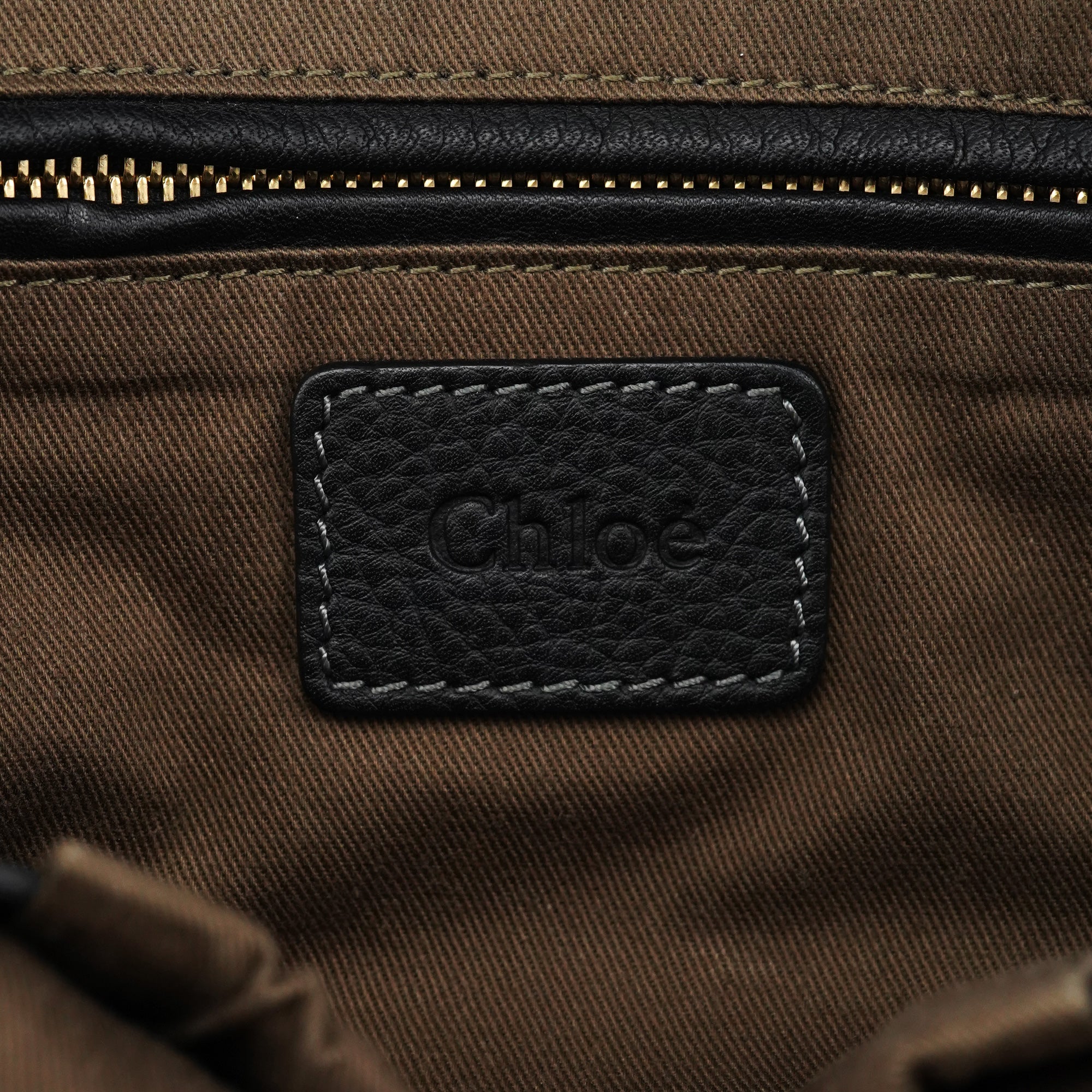 Chloé Borsa a spalla Marcie in pelle nera