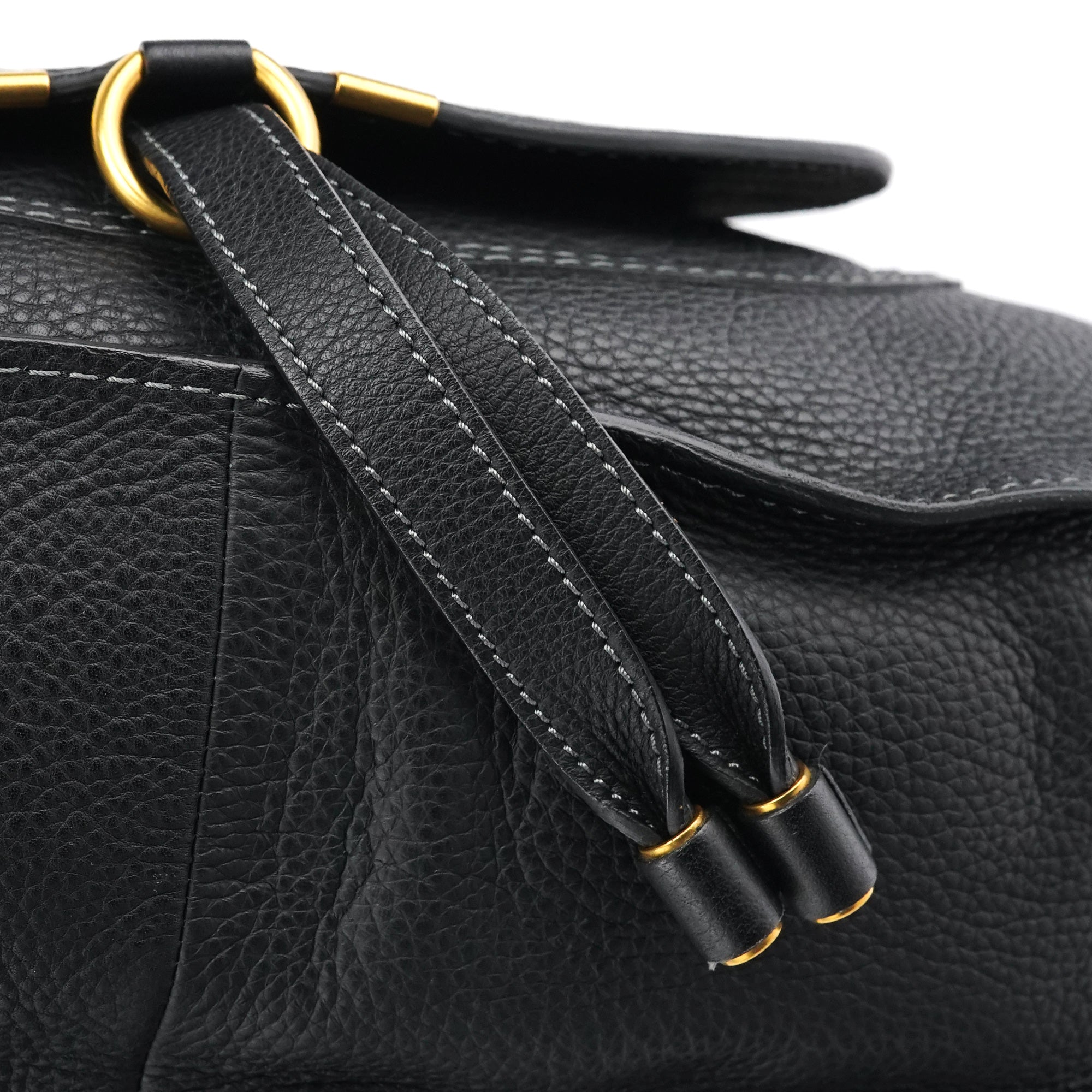 Chloé Borsa a spalla Marcie in pelle nera