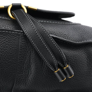 Chloe Black Leather Marcie 2-Way Shoulder Bag