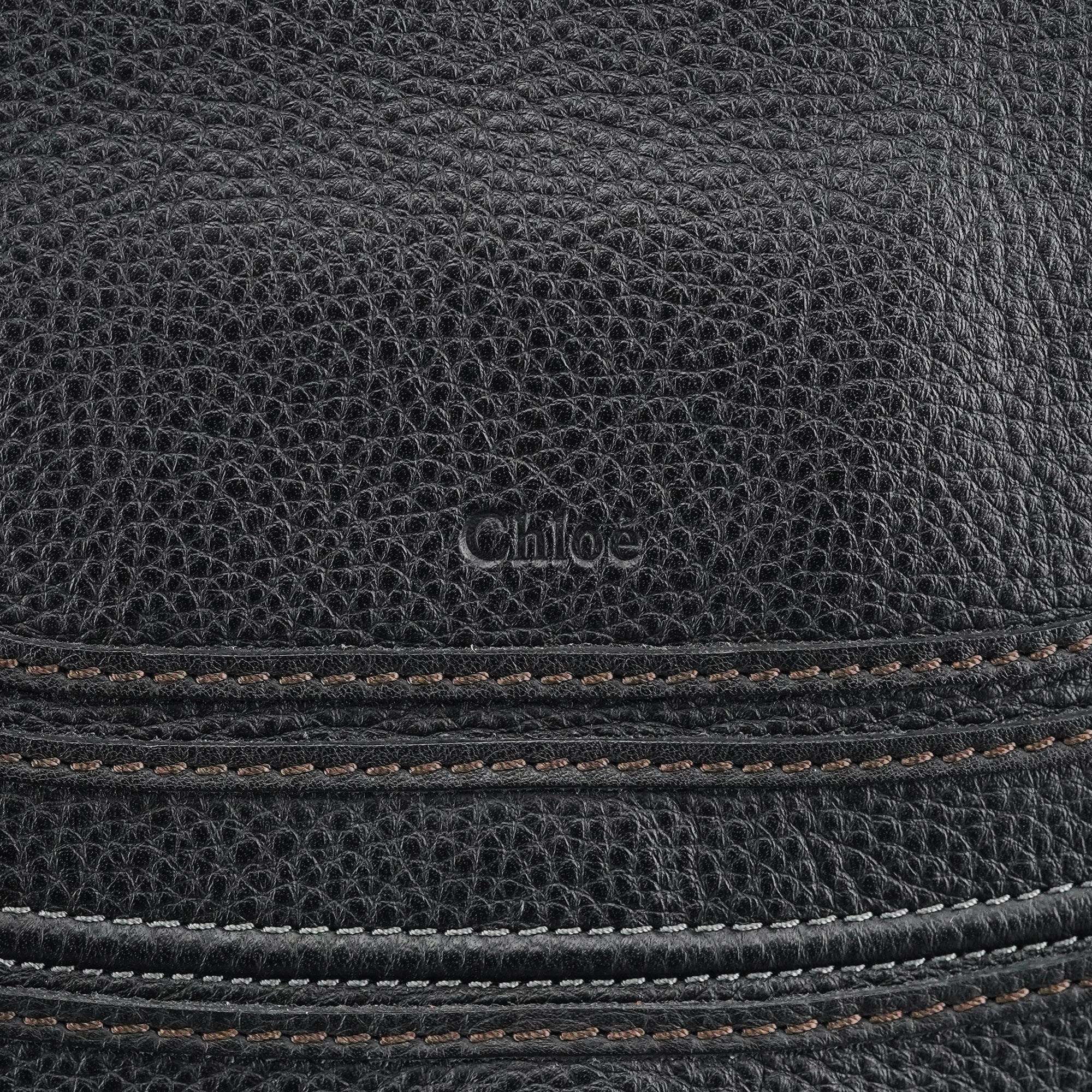 Chloé Borsa a spalla Marcie in pelle nera