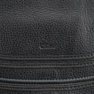 Chloe Black Leather Marcie 2-Way Shoulder Bag