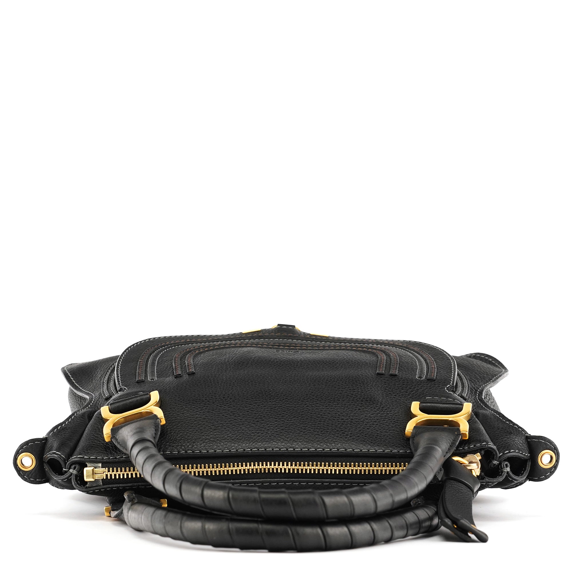 Chloé Borsa a spalla Marcie in pelle nera