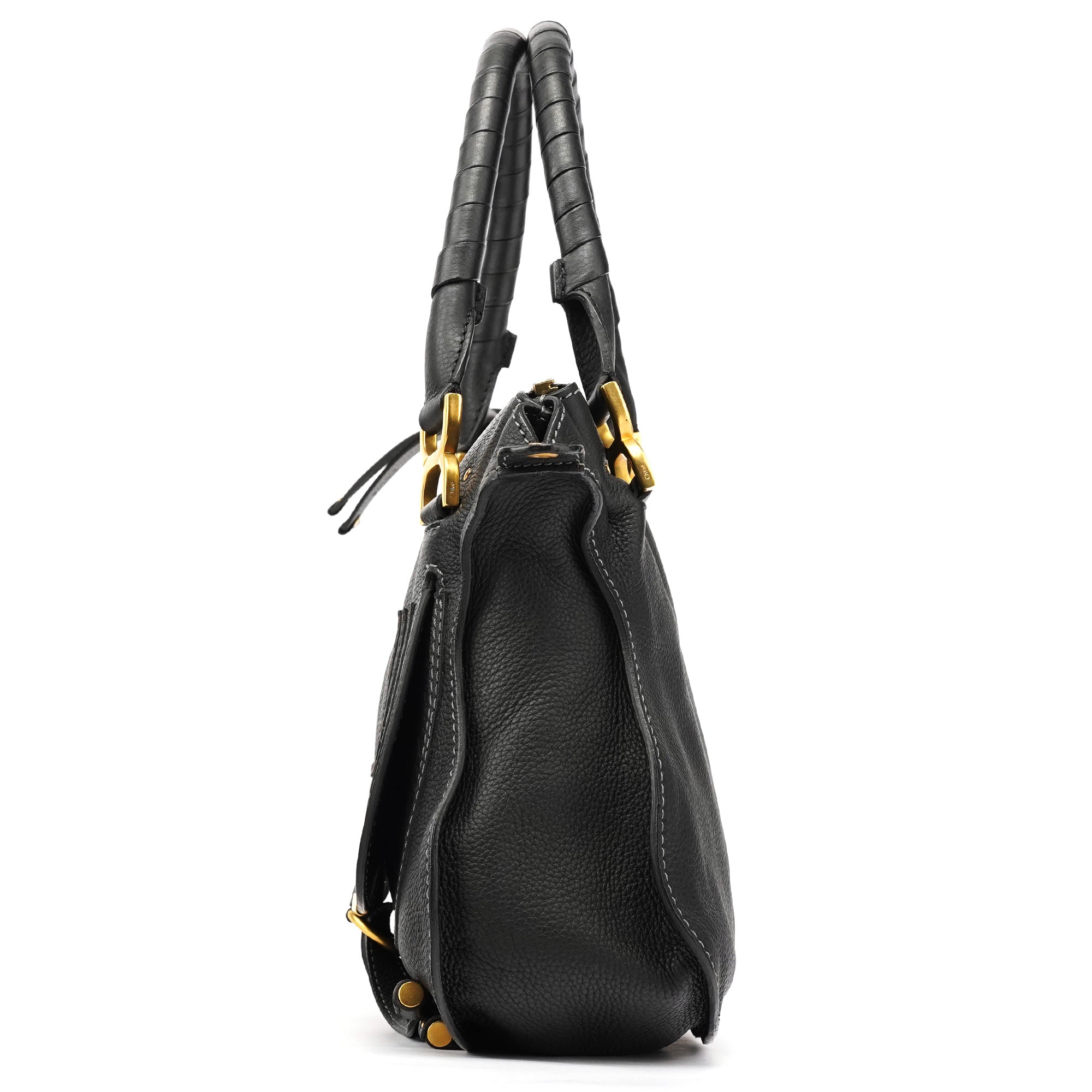 Chloé Borsa a spalla Marcie in pelle nera