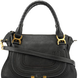 Chloé Borsa a spalla Marcie in pelle nera