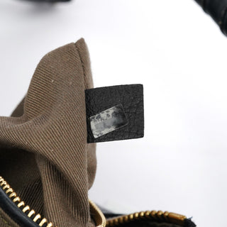 Chloe Black Leather Marcie Hobo Shoulder Bag