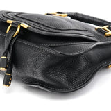 Chloe Black Leather Marcie Mini 2-Way Bag