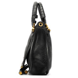 Chloe Black Leather Marcie Mini 2-Way Bag