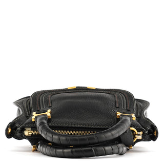 Chloe Black Leather Marcie Mini 2-Way Bag