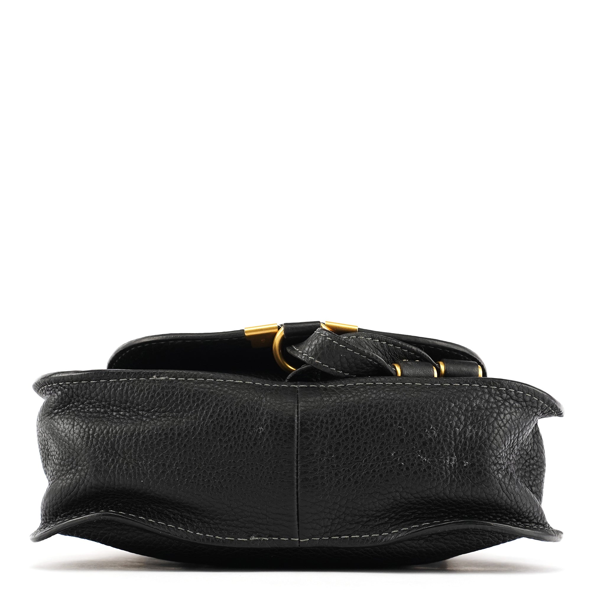 Chloe Black Leather Marcie Mini 2-Way Bag