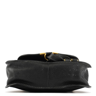 Chloe Black Leather Marcie Mini 2-Way Bag