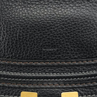 Chloe Black Leather Marcie Mini 2-Way Bag