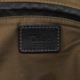 Chloe Black Leather Marcie Shoulder Bag
