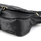 Chloe Black Leather Marcie Shoulder Bag