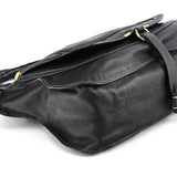 Chloe Black Leather Marcie Shoulder Bag