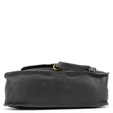 Chloe Black Leather Marcie Tote Bag