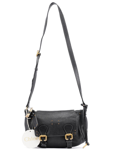 Chloé Black Leather Paddington Crossbody Bag