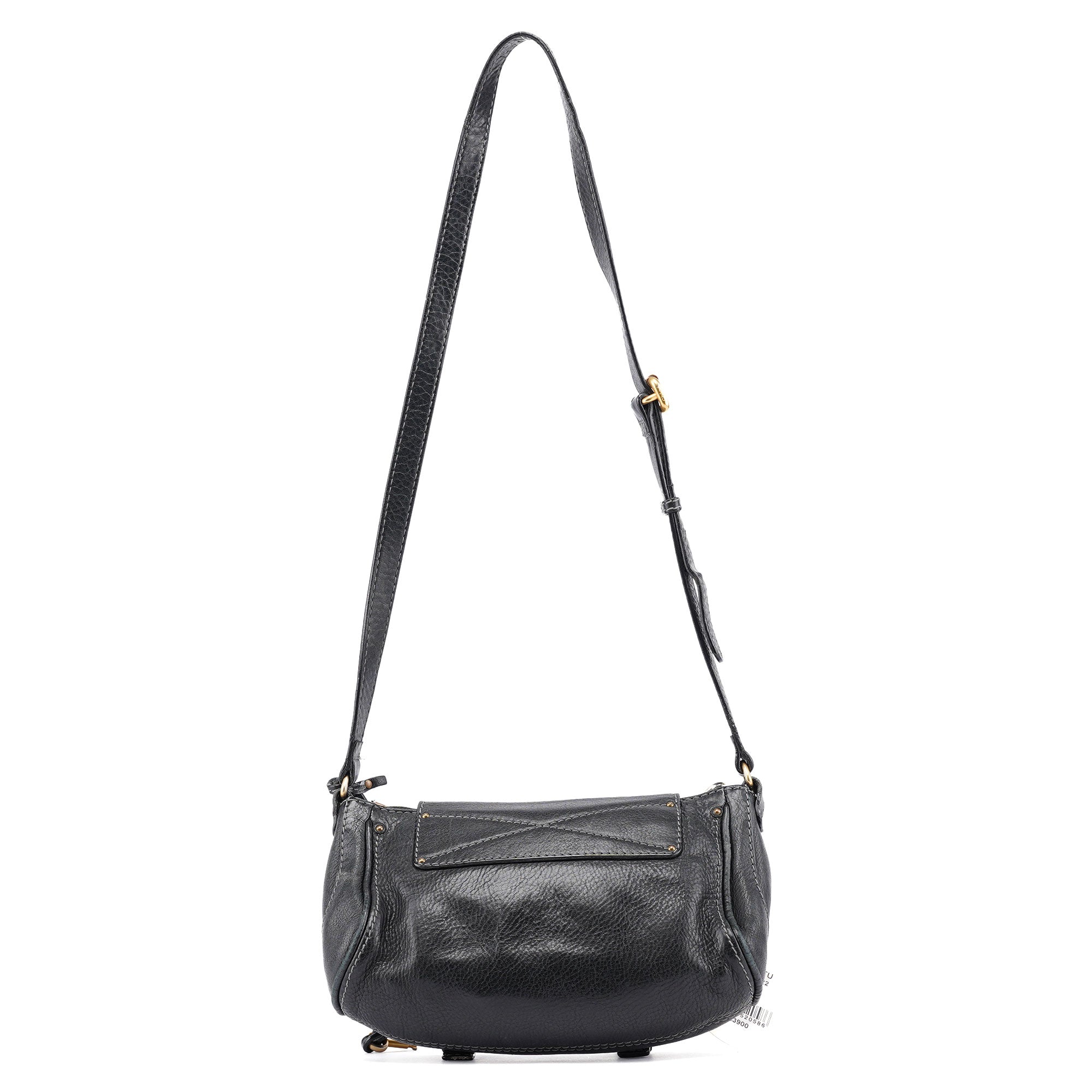 Chloé Black Leather Paddington Crossbody Bag