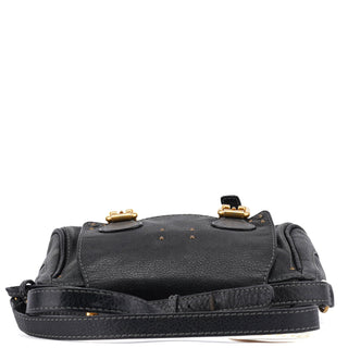 Chloé Black Leather Paddington Crossbody Bag