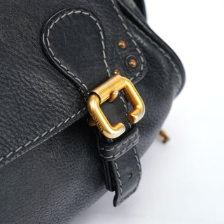 Chloé Black Leather Paddington Crossbody Bag