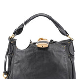 Chloé Black Leather Paddington Shoulder Bag