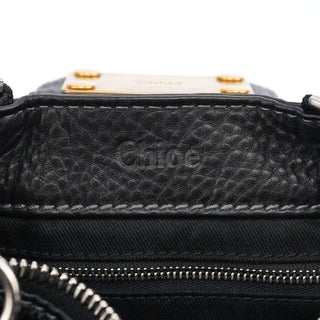 Chloé Black Leather Paddington Shoulder Bag