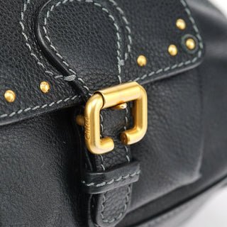 Chloé Black Leather Paddington Shoulder Bag